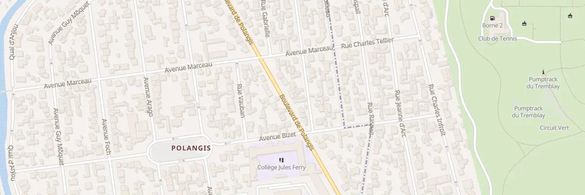 Plan du 78 Bd de Polangis à Joinville-le-Pont