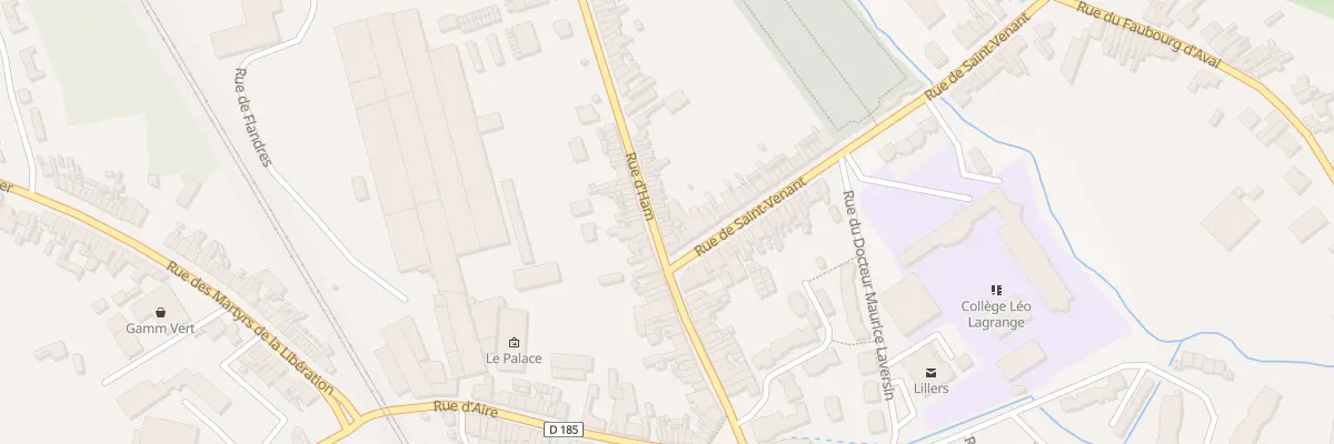 Plan du 41 Rue d’Ham à Lillers