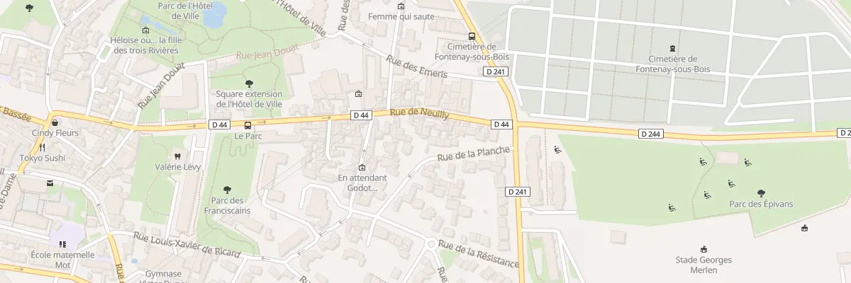Plan du 5T Rue de la Planche à Fontenay-sous-Bois