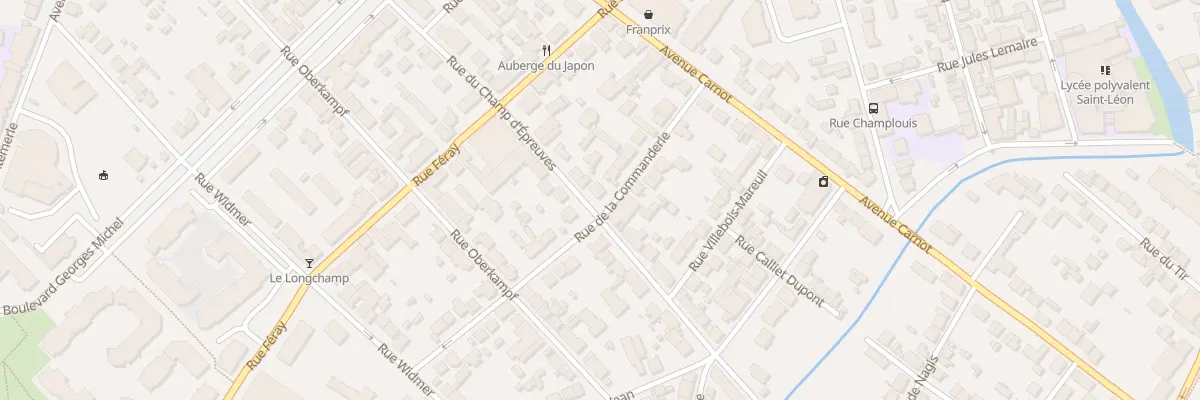 Plan du 25 Rue du Champ d’Epreuves à Corbeil-Essonnes