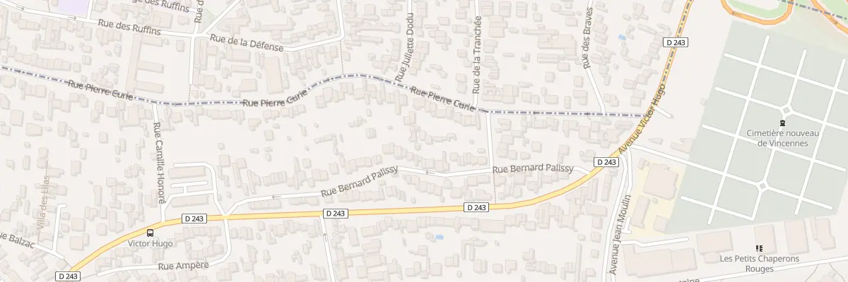 Plan du 42 Rue Bernard Palissy à Fontenay-sous-Bois