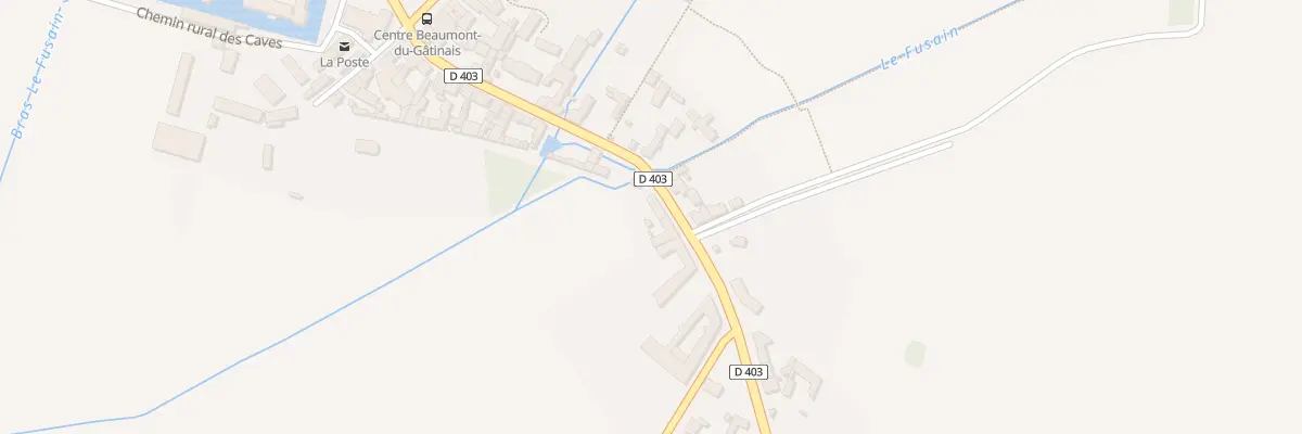 Plan du 44 Rue du Pont à Beaumont-du-Gâtinais