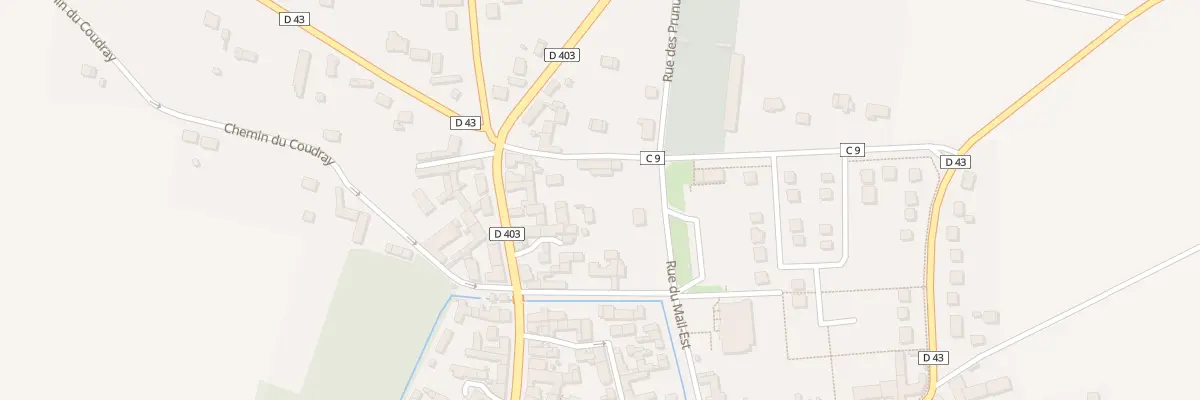 Plan du 8 Rue du Cimetière à Beaumont-du-Gâtinais