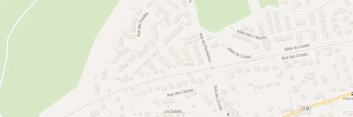 Plan du 2B Rue des Pradels à Arpajon-sur-Cère