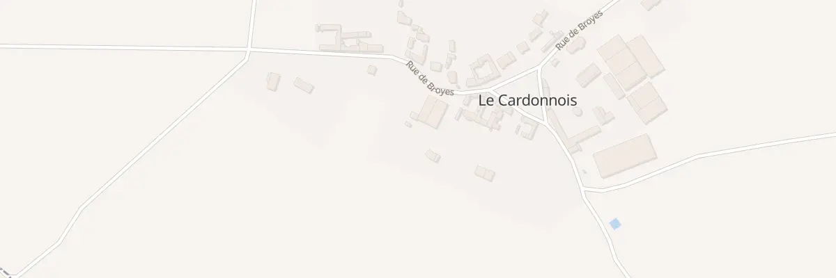 Plan du 19B Rue de Broyes au Cardonnois