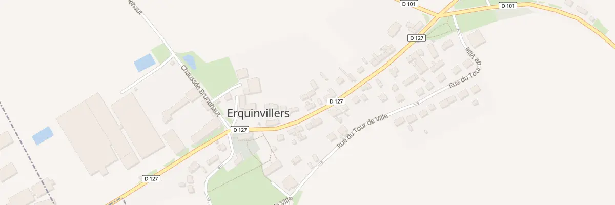 Plan du 257 Rue de Montdidier à Erquinvillers