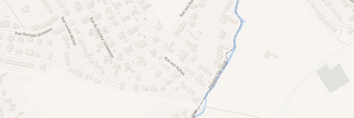 Plan du 51 Rue aux Aulnes à Isbergues