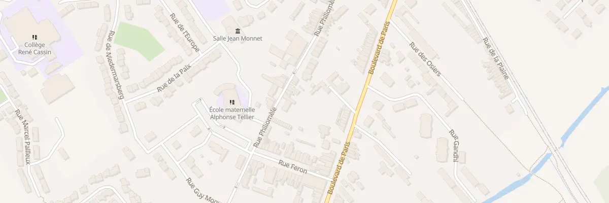 Plan du 66 Rue Philiomel à Lillers