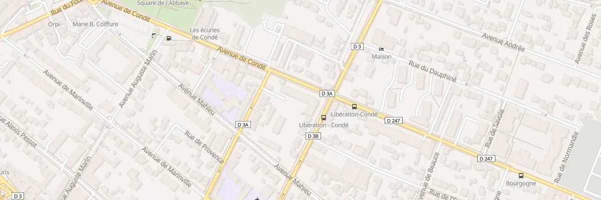 Plan du 30 Av de Condé à Saint-Maur-des-Fossés