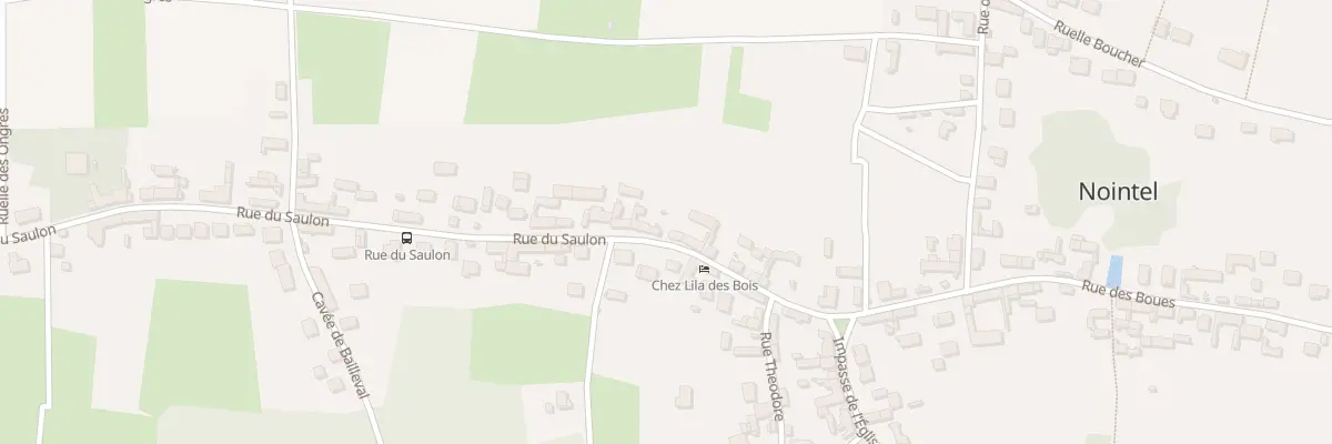 Plan du 14B Rue du Saulon à Nointel