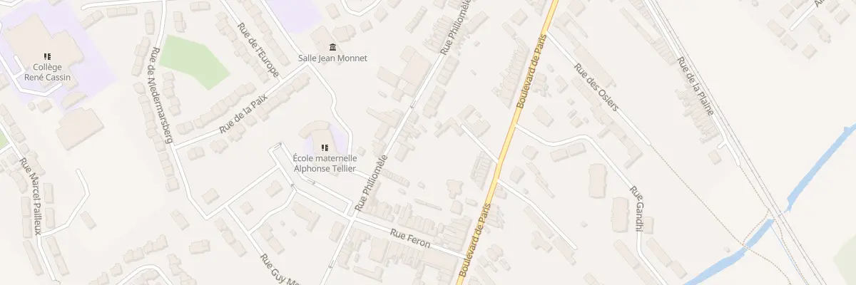 Plan du 64 Rue Philiomel à Lillers