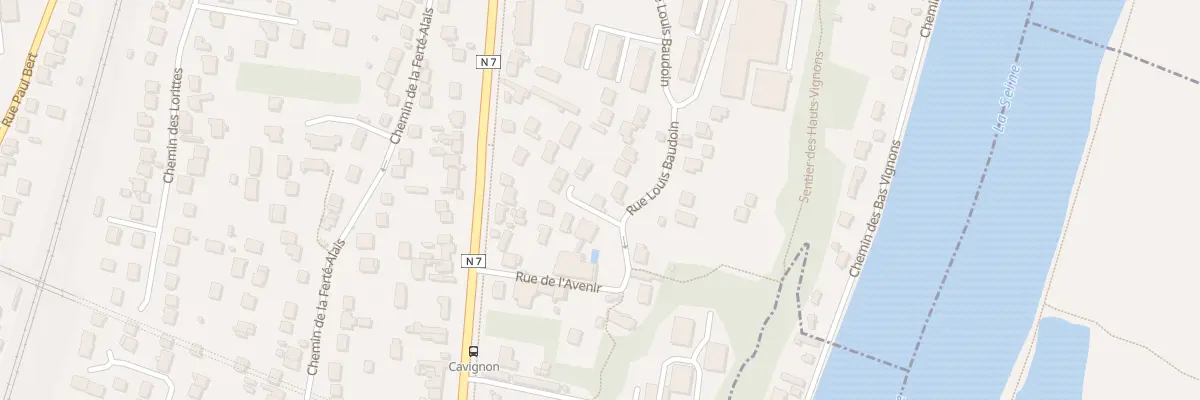 Plan du 122 Rue Louis Baudoin à Corbeil-Essonnes