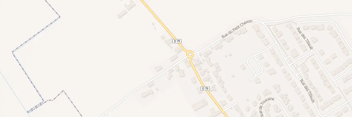 Plan du 65 Rte de Leffrinckoucke à Uxem