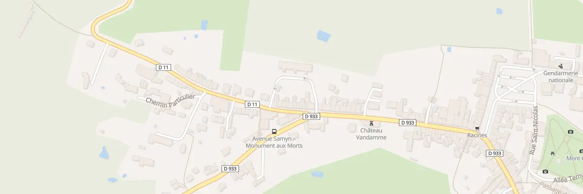 Plan du 12 Rue de Watten à Cassel
