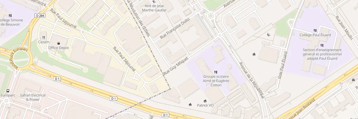 Plan du 14 Rue Guy Môquet à Bonneuil-sur-Marne