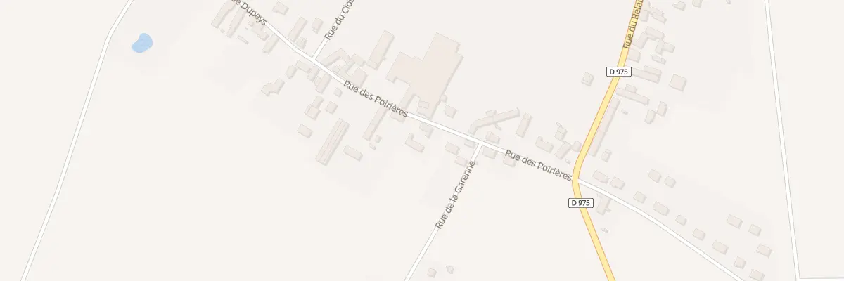 Plan du 175 Rue des Poirières à Auxy