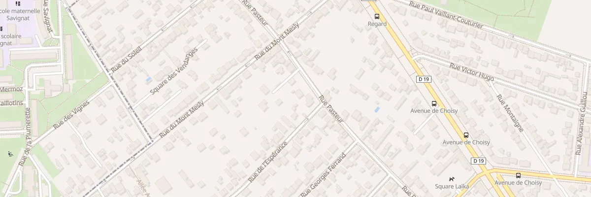 Plan du 55 Rue Pasteur à Bonneuil-sur-Marne