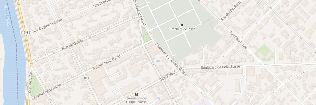 Plan du 62 Bd du Général Giraud à Saint-Maur-des-Fossés