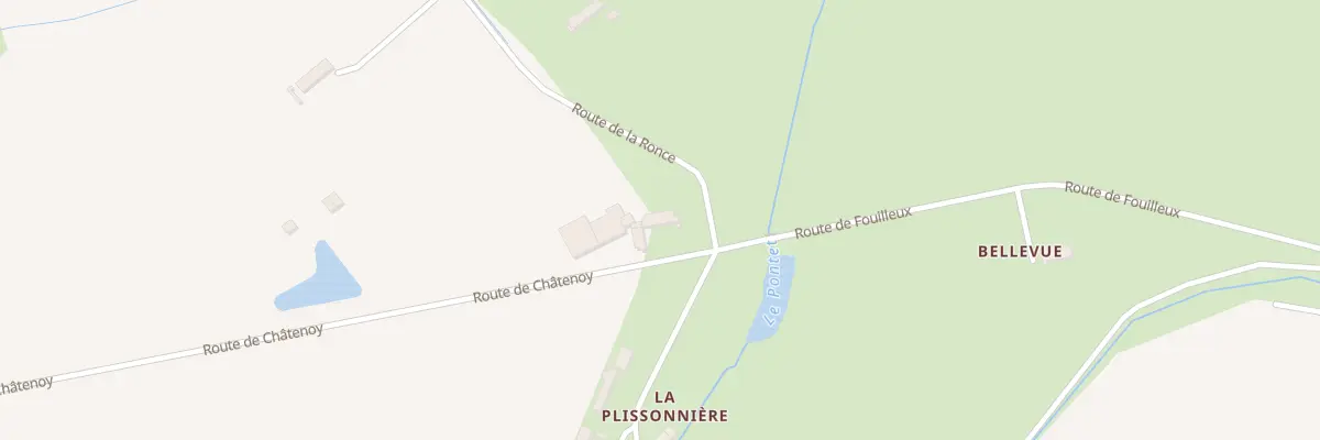 Plan du 5078 La Petite Plissonniere à Coudroy