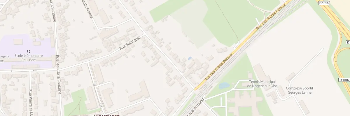 Plan du 61 Rue Marcelin Berthelot à Nogent-sur-Oise