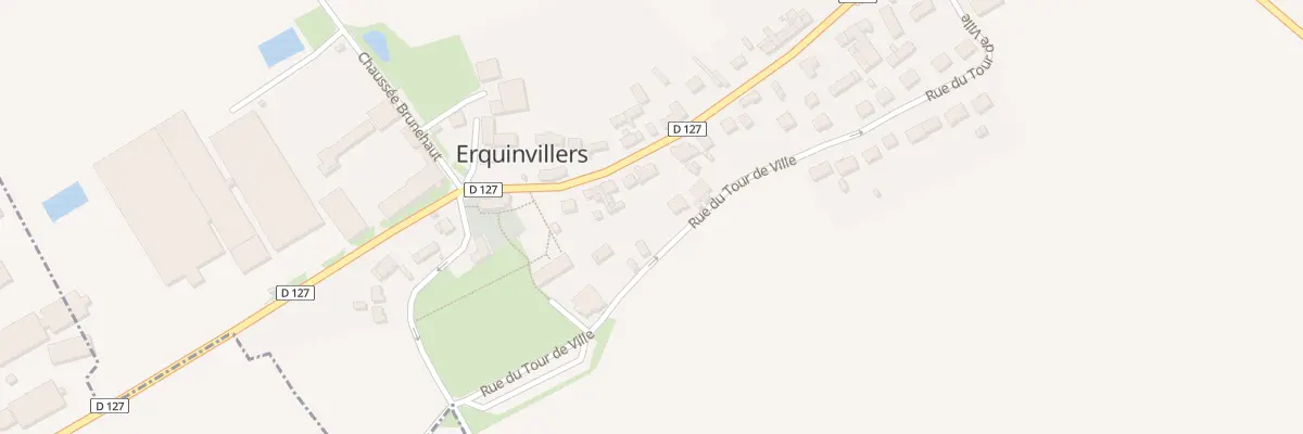 Plan du 240 Rue de Montdidier à Erquinvillers