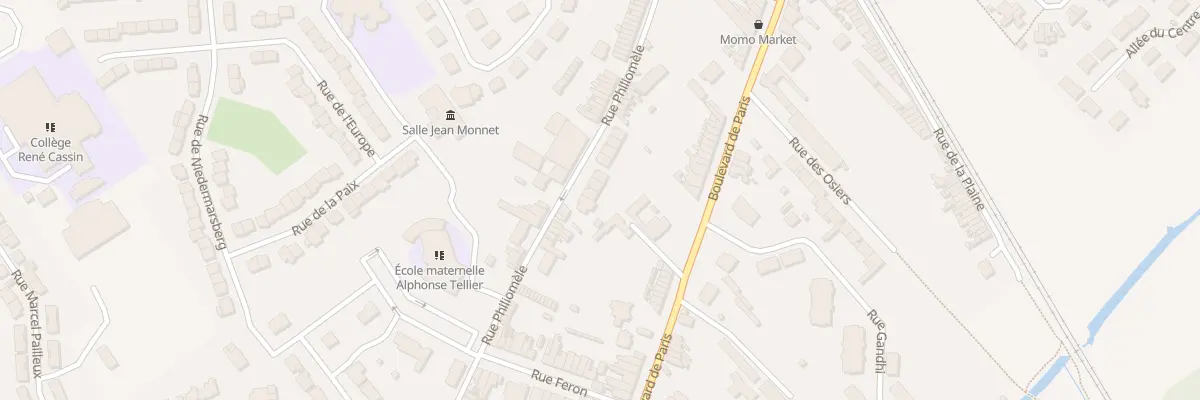 Plan du 62A Rue Philiomel à Lillers