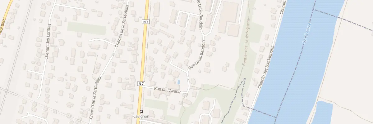 Plan du 120B Rue Louis Baudoin à Corbeil-Essonnes