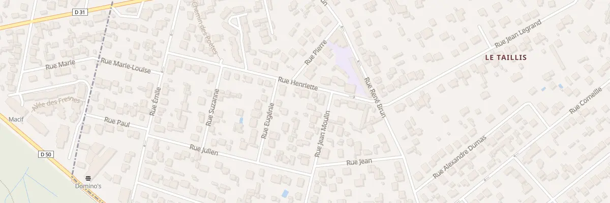 Plan du 28 Rue Henriette à Yerres