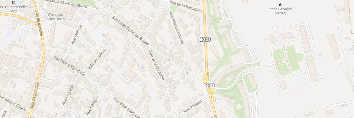 Plan du 35 Rue Louis-Xavier de Ricard à Fontenay-sous-Bois