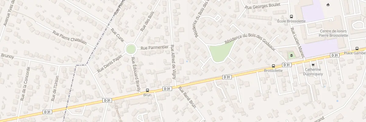 Plan du 4B Rue Alfred de Vigny à Yerres