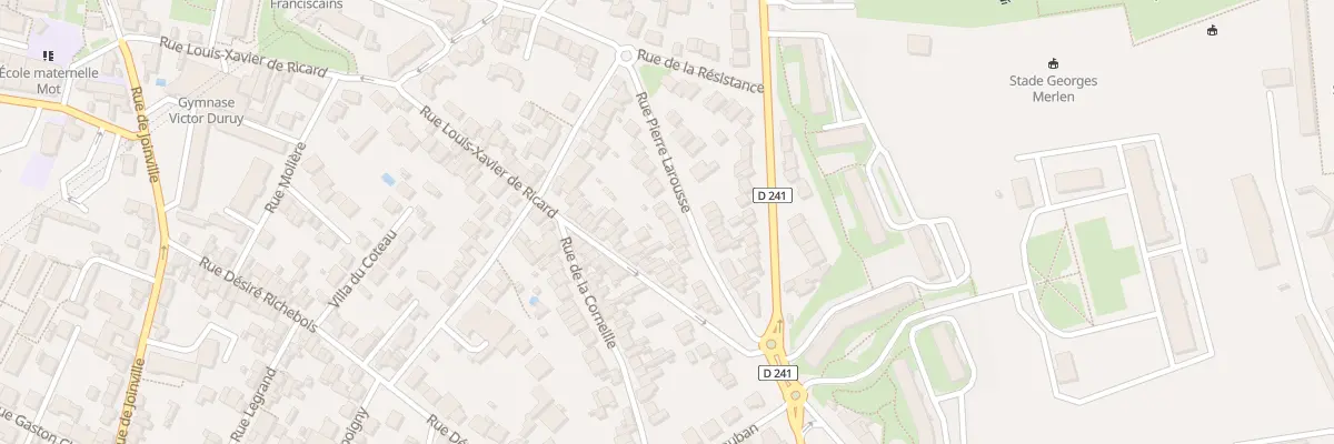 Plan du 26 Rue Pierre Larousse à Fontenay-sous-Bois