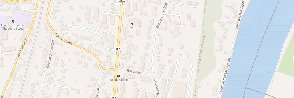 Plan du 92 Rue Louis Baudoin à Corbeil-Essonnes