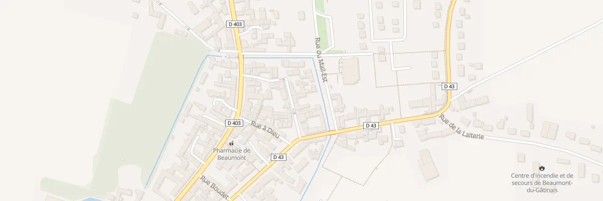 Plan du 12 Rue Ernest Prévost à Beaumont-du-Gâtinais