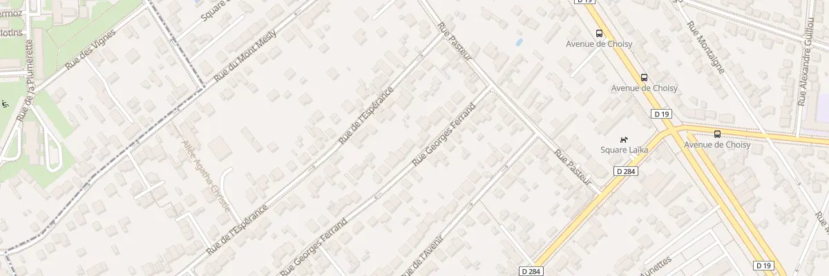 Plan du 20 Rue Georges Ferrand à Bonneuil-sur-Marne