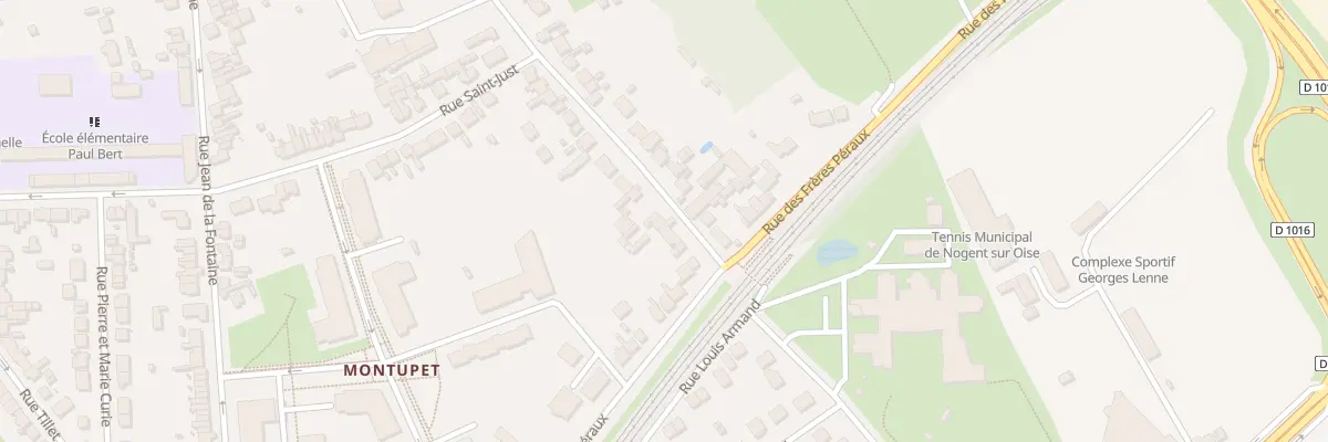 Plan du 60 Rue Marcelin Berthelot à Nogent-sur-Oise