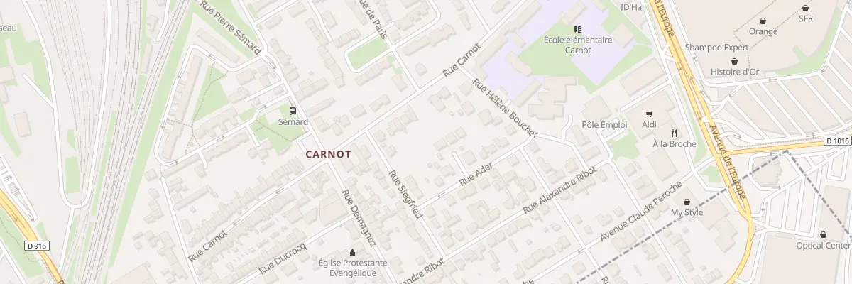 Plan du 130 Rue Carnot à Nogent-sur-Oise
