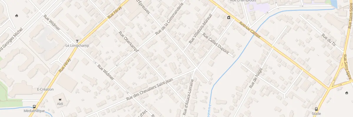 Plan du 42 Rue du Champ d’Epreuves à Corbeil-Essonnes