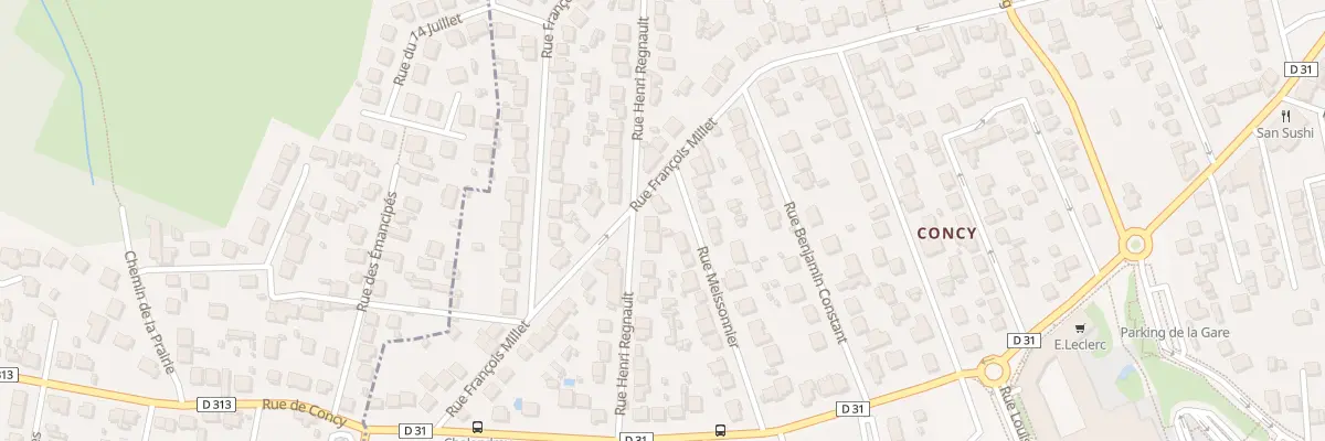 Plan du 24 Rue Henri Regnault à Yerres