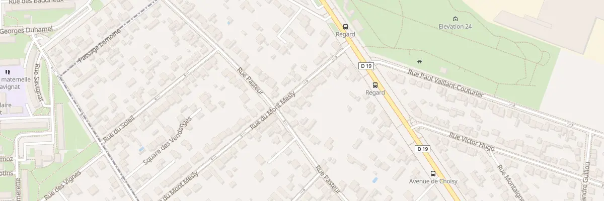Plan du 9 Rue du Mont-mesly à Bonneuil-sur-Marne