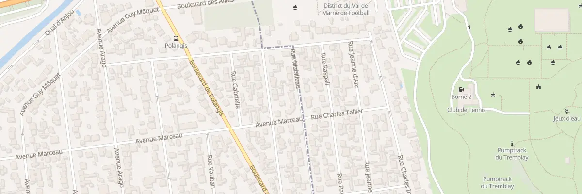Plan du 21 Rue Mabilleau à Joinville-le-Pont