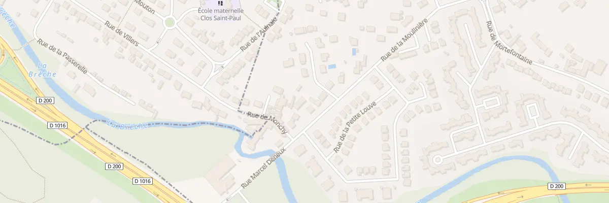 Plan du 3B Rue de la Moulinière à Villers-Saint-Paul