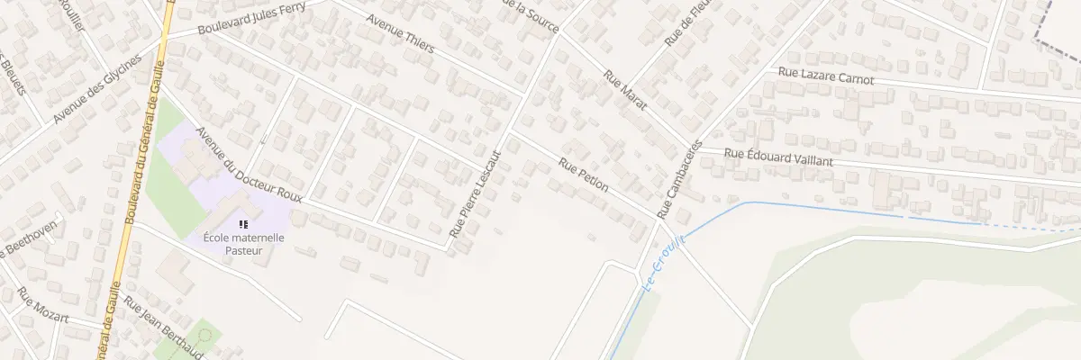 Plan du 4 Rue Petion à Goussainville