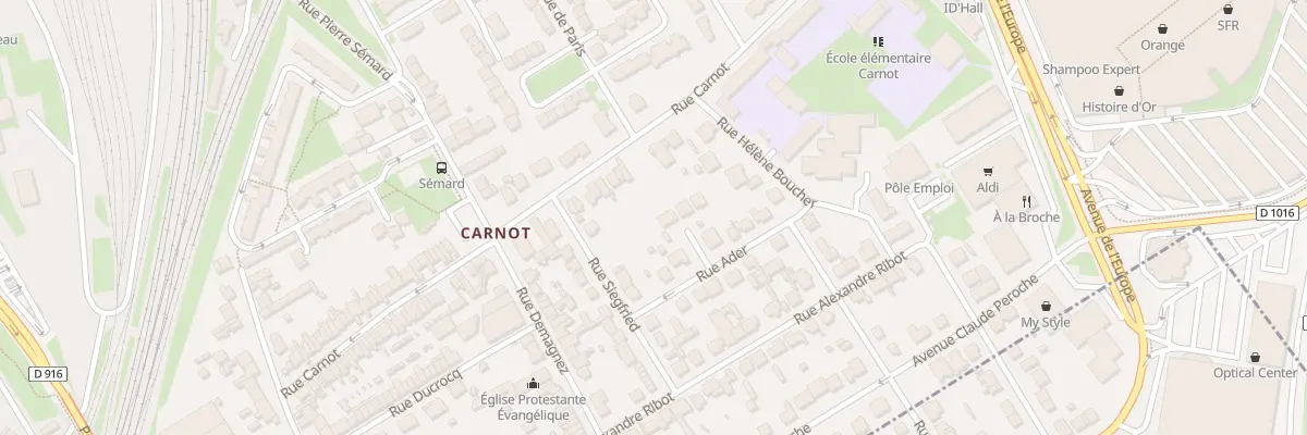 Plan du 132 Rue Carnot à Nogent-sur-Oise