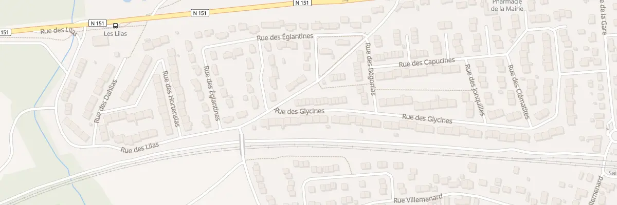 Plan du 60 Rue des Glycines à Saint-Germain-du-Puy