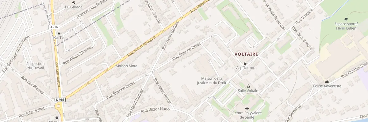 Plan du 47 Rue Etienne Dolet à Creil