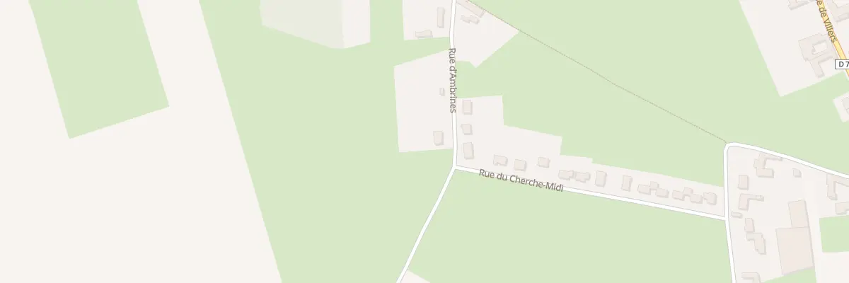 Plan du 19 Rue d’Ambrines à Penin