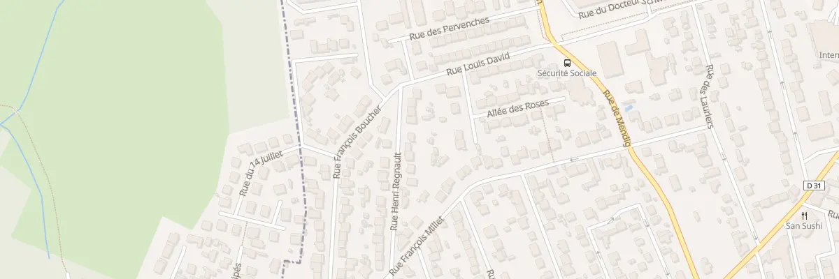 Plan du 44 Rue Henri Regnault à Yerres
