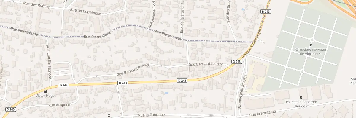 Plan du 26B Rue Bernard Palissy à Fontenay-sous-Bois