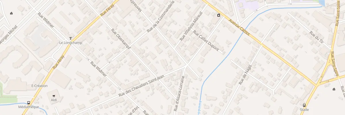 Plan du 44 Rue du Champ d’Epreuves à Corbeil-Essonnes