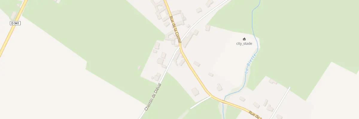 Plan du 236 Rue de la Comté à Ourton